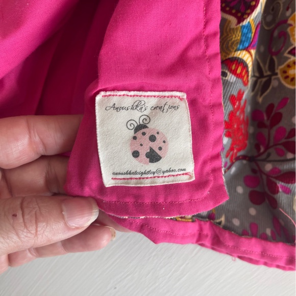 Little girls corduroy handmade jacket - Picture 2 of 3